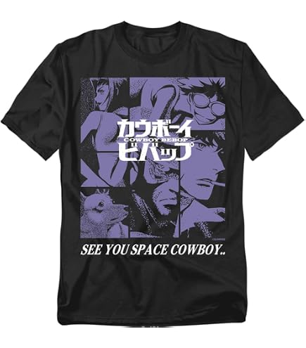 Amazon.com: See You Space Cowboy T-Shirt Black : Clothing, Shoes